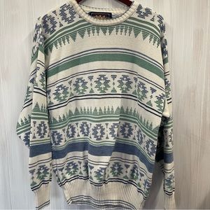 Vintage Chaps Ralph Lauren cable knit sweater boys scout label xlarge xl